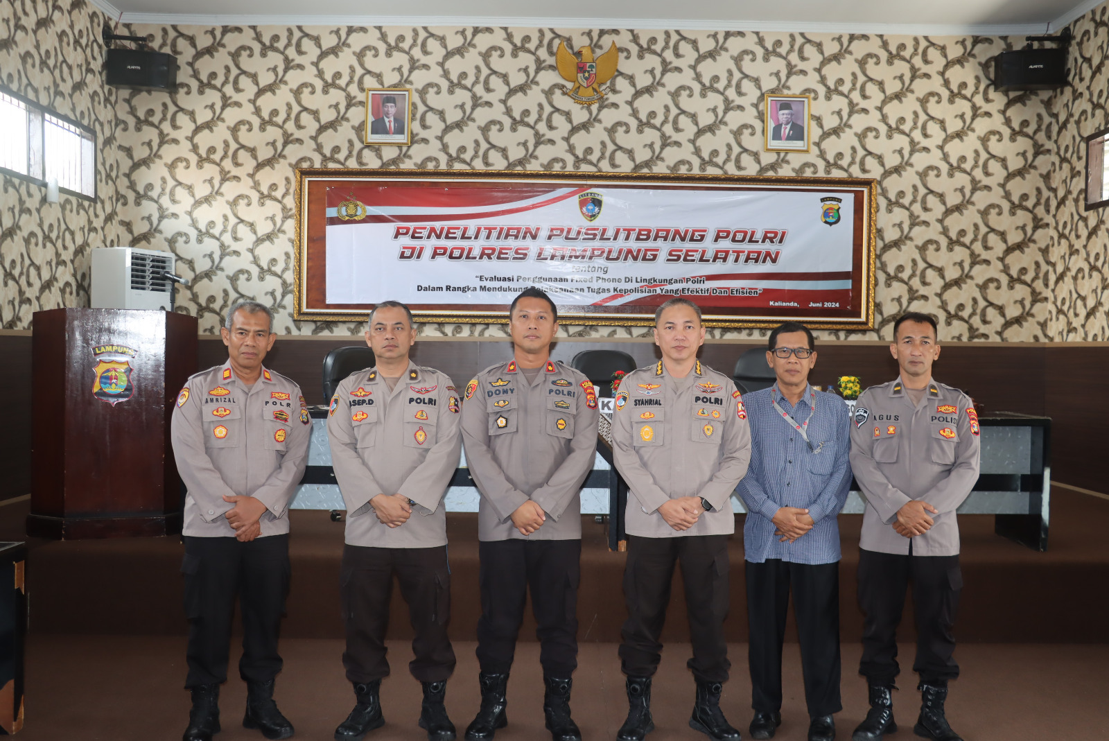 Evaluasi Penggunaan Fixed Phone  Di Lingkungan Polres Lampung Selatan